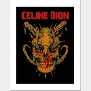 Celine Dion metal t-shirt Posters and Art